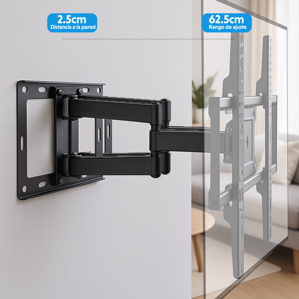 Soporte para pantallas de 60" a 100" | HO-ARM60-100