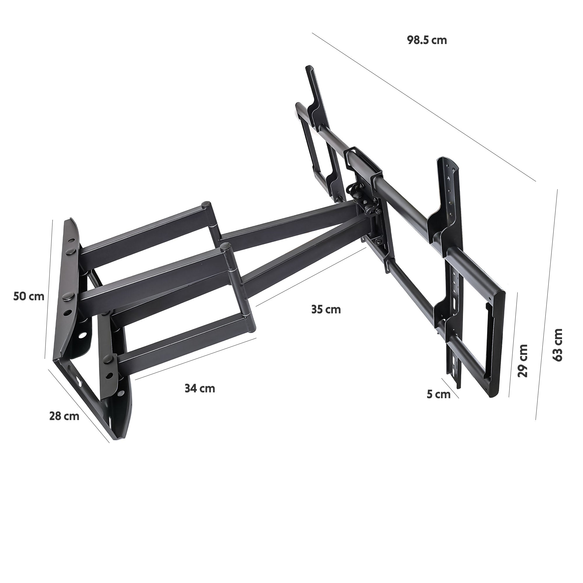 Combo Soporte de brazo para pantallas de  60