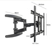 Soporte de Pared con Brazo Extensible 55”–85” para TV y Pantallas | HO-ARML55-85