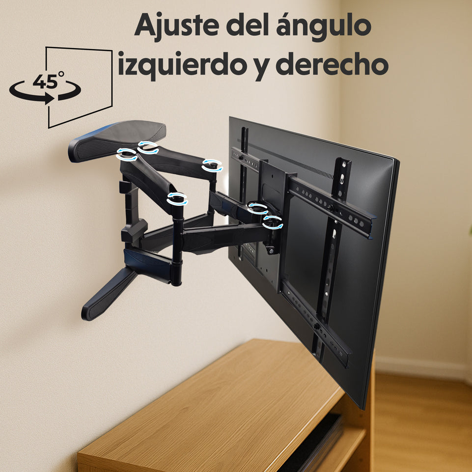 Soporte de Pared con Brazo Extensible 55”–85” para TV y Pantallas | HO-ARML55-85