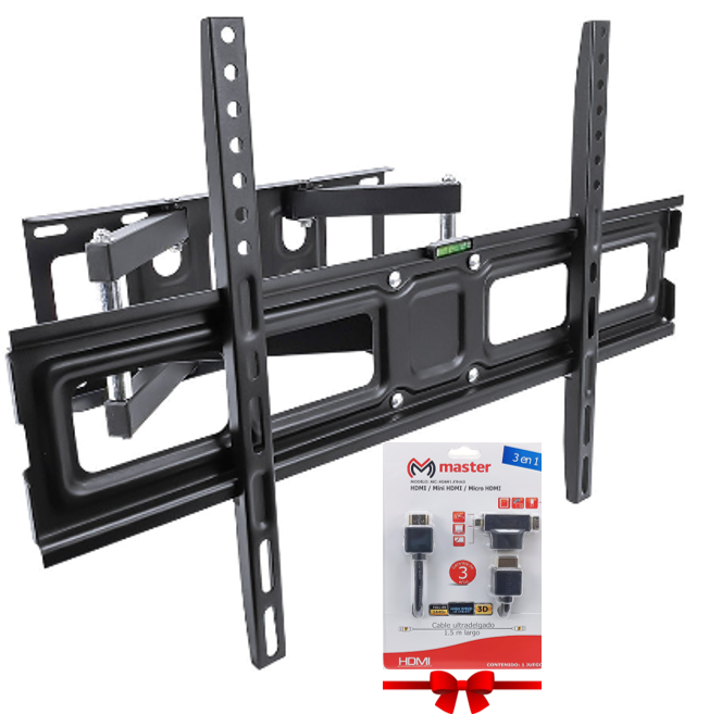 Soporte de Pared con Brazo Articulado 32”–70” para TV y Pantallas | HO-ARMT32-70