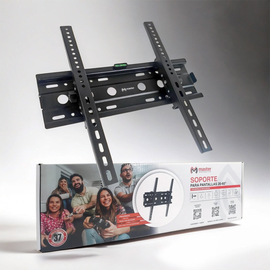 Soporte fijo de 32-60 pulgadas con inclinación distancia a la pared 4.0cm | HO-FREE-COMBO