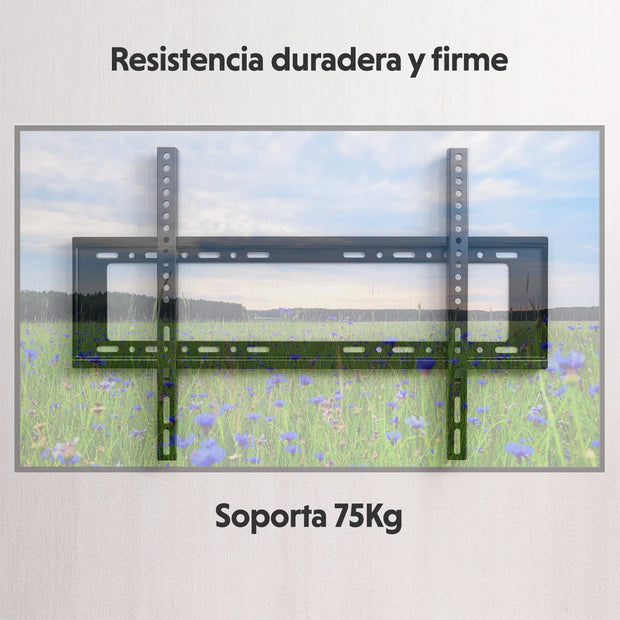 Soporte Fijo de Pared para TV y Pantallas 32”–70” | Instalación Segura | HO-LED32-70