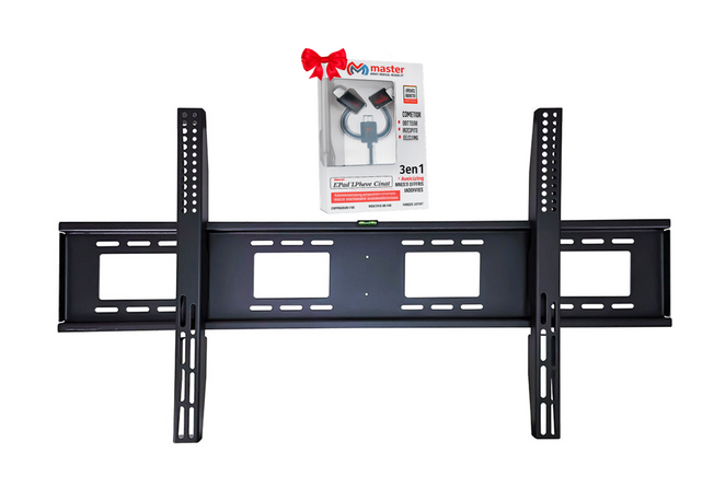 Soporte Fijo de Pared para TV y Pantallas 55”–120” | Ultra Resistente | HO-LED55-120