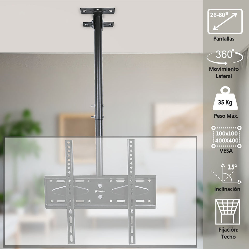 Soporte de Techo para Pantalla de TV | HO-ROOF400