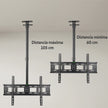Soporte de Techo para TV y Pantallas 42”–80” |  HO-ROOF42-80