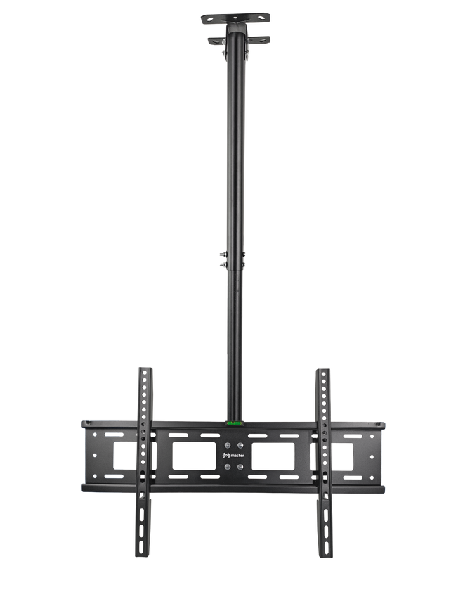 Soporte de Techo para TV y Pantallas 42”–80” | VESA 100x100–420x600, Altura Ajustable | HO-ROOF42-80