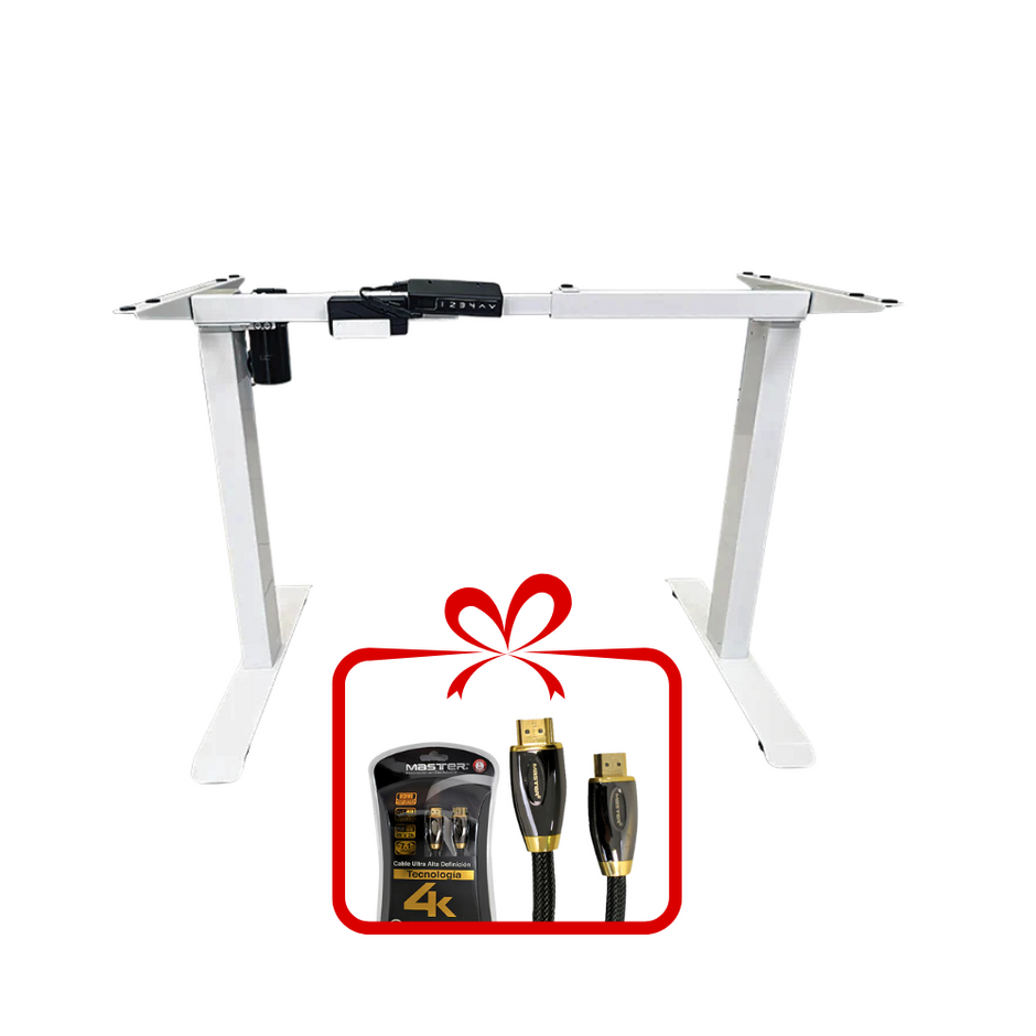 Escritorio inteligente ajustable soporte 70 kilos | HO-SMARTDESK2