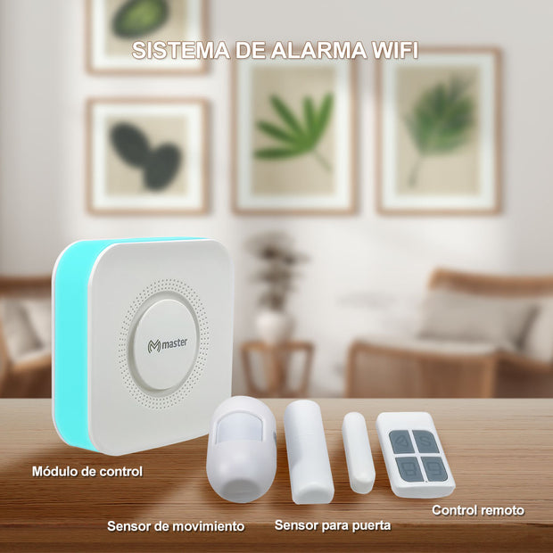 Sistema de Alarma Inteligente WiFi con Notificaciones| IOT-ALARMKIT