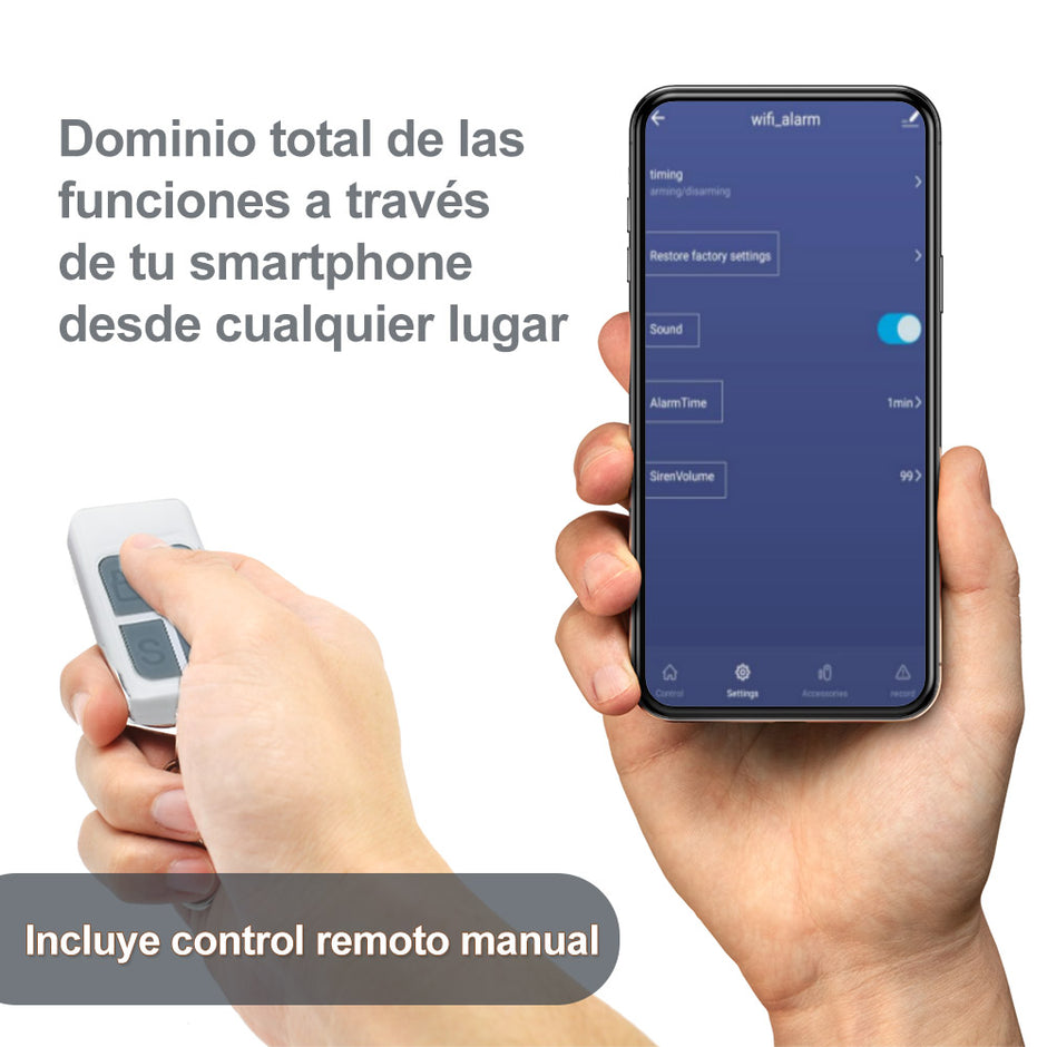 Sistema de Alarma Inteligente WiFi con Notificaciones| IOT-ALARMKIT
