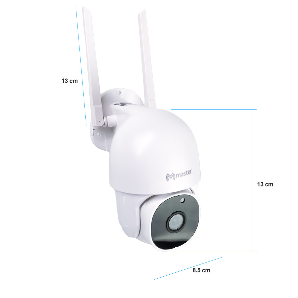Cámara de Vigilancia Inteligente PTZ con Visión Nocturna y Control por App | IOT-PTZCAM
