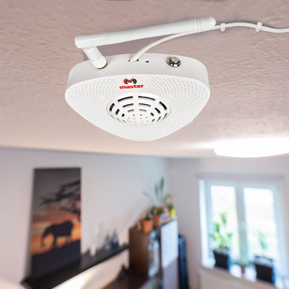 Sensor Medidor Inteligente de Ruido, Humo y Monóxido de Carbono WiFi | IOT-SMOKE