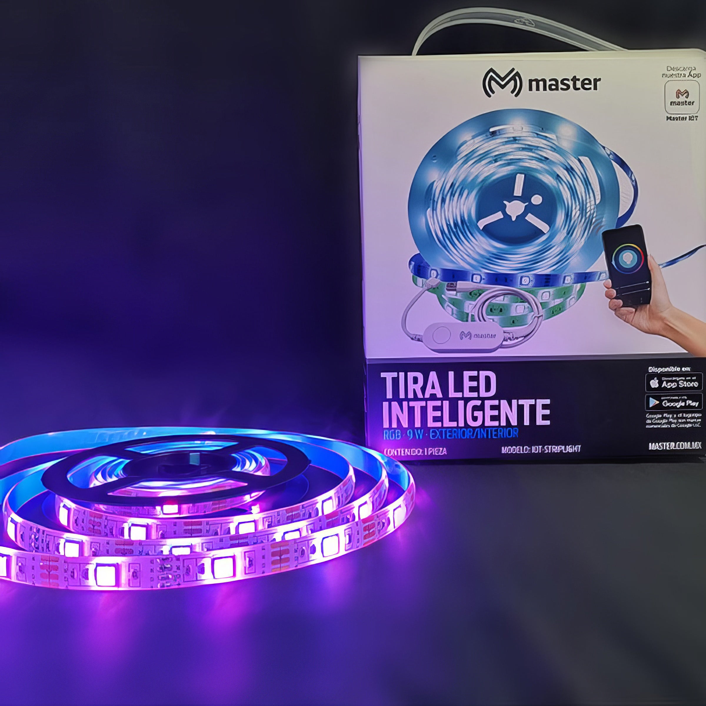 Tira LED Inteligente RGB  | IOT-STRIPLIGHT
