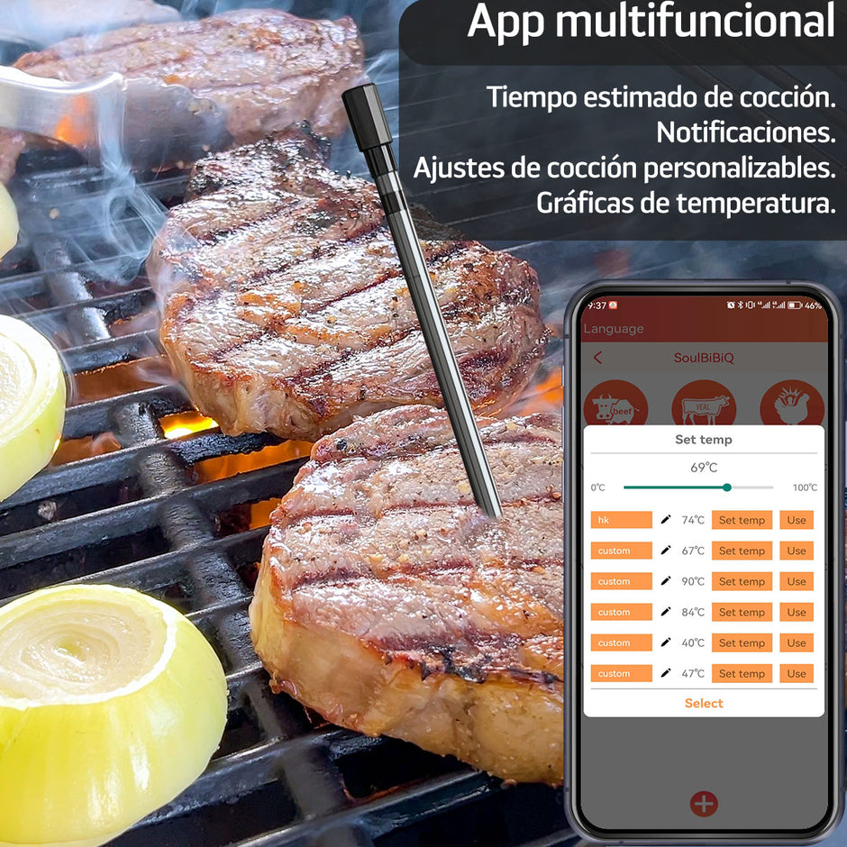 Termómetro Inteligente para Carne | IOT-TESTER
