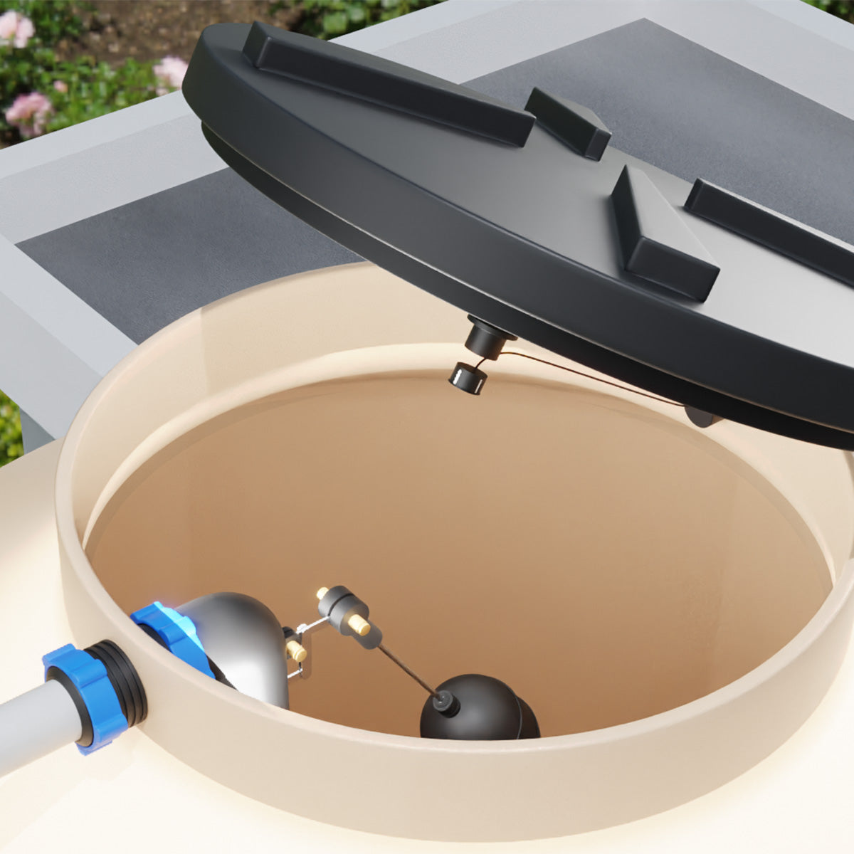 Sensor Medidor Ultrasónico Inteligente de Nivel de Agua WiFi  para Tinacos y Cisternas | Compatible con Alexa | IOT-WATERULTRA