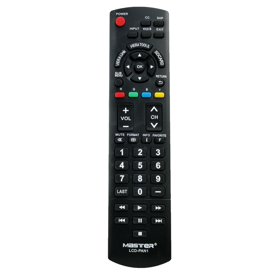 Control Remoto Compatible con Panasonic LCD Smart TV | LCD-PAN1