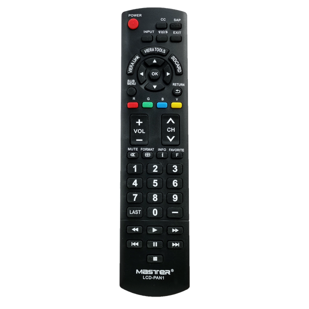 Control Remoto Compatible con Panasonic LCD Smart TV | LCD-PAN1