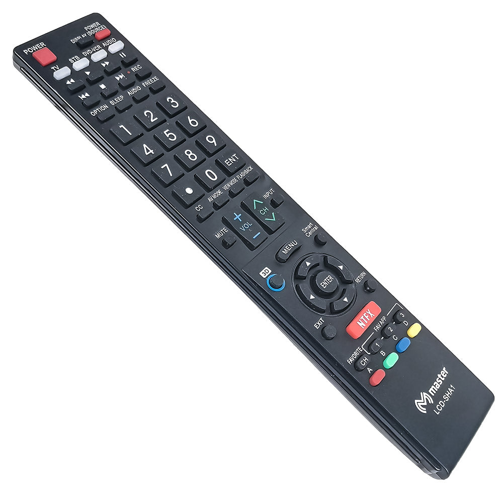 Control Remoto Universal para TV inteligentes SHARP LCD - LCD-SHA1