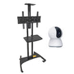 Kit de video y seguridad: Soporte Móvil para Pantallas con Repisa + cámara de seguridad WiFi