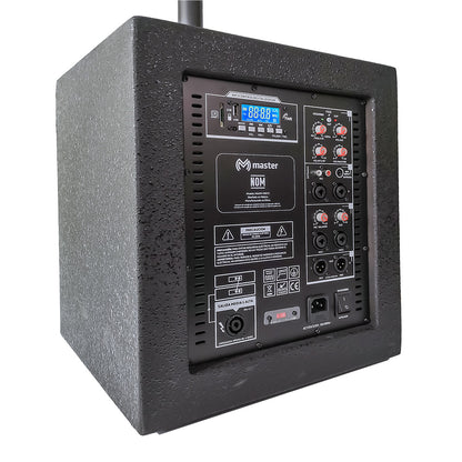 Sistema de 2 equipos de audio profesional de 12" con 1 satélite cu, 19000 W de potencia | MA-PROSAT12