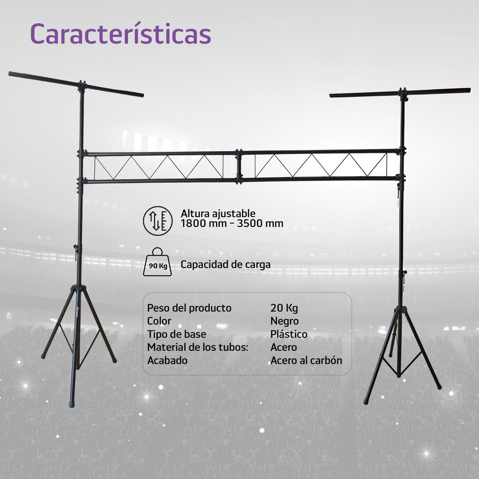 Estructura para Luces de Eventos 90 kg Master | MAHM-LLSTAND