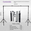 Combo musical portería de luces + kit 2 reproductores de audio M1 de 2000W - PARTY-PLUS