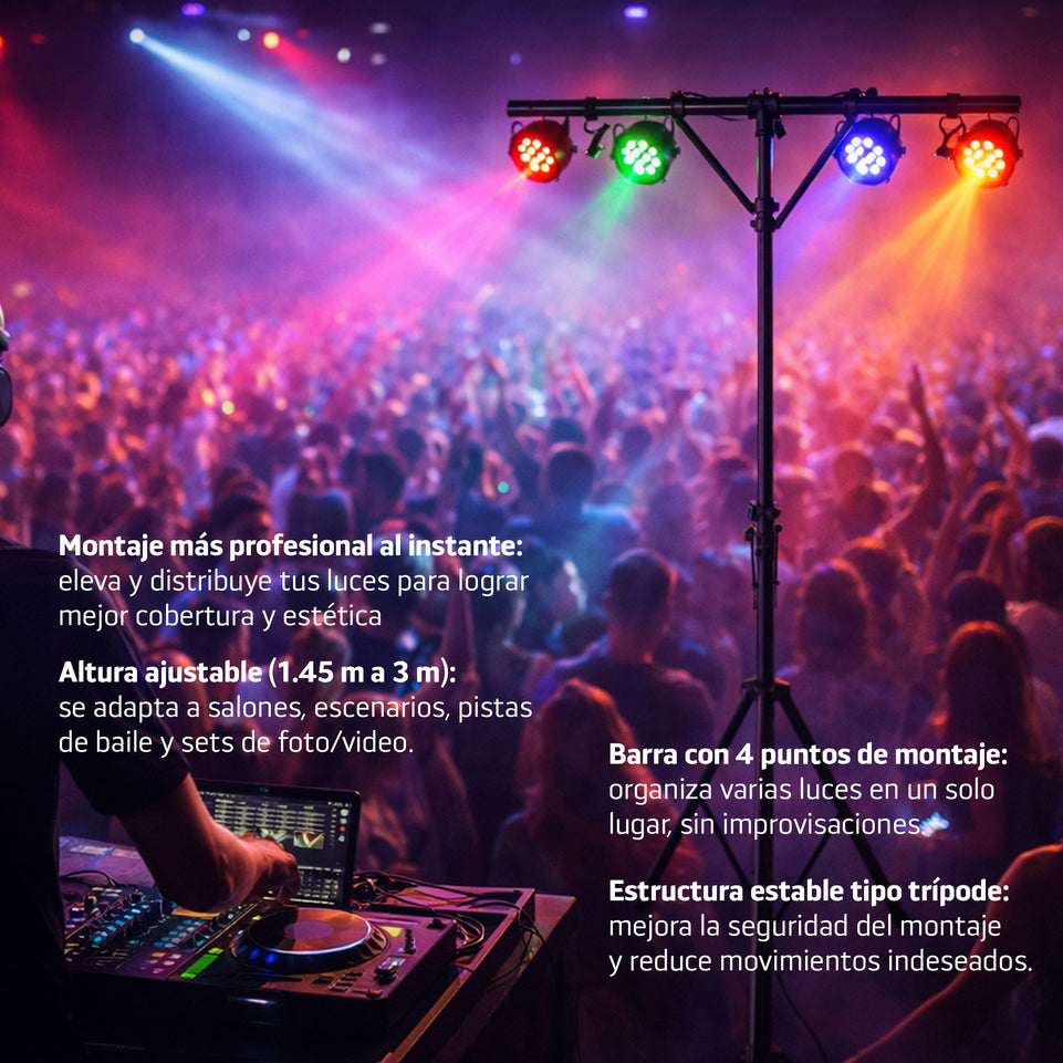 Soporte en "T" para luces | MAHM-LTG