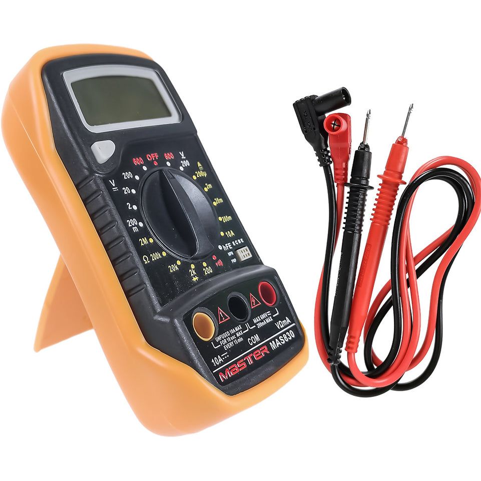 Multímetro Digital Escolar de Alta Precisión y Fácil Uso