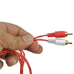 Cable 3.5mm para audio estéreo, 1.5 m | MC-3.5-2RCA1