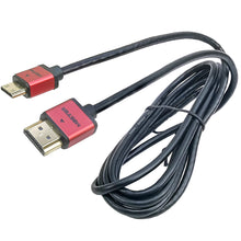 Cargar imagen en el visor de la galería, Cable HDMI a MiniHDMI Ultradelgado | MC-HDMIMINI1.8