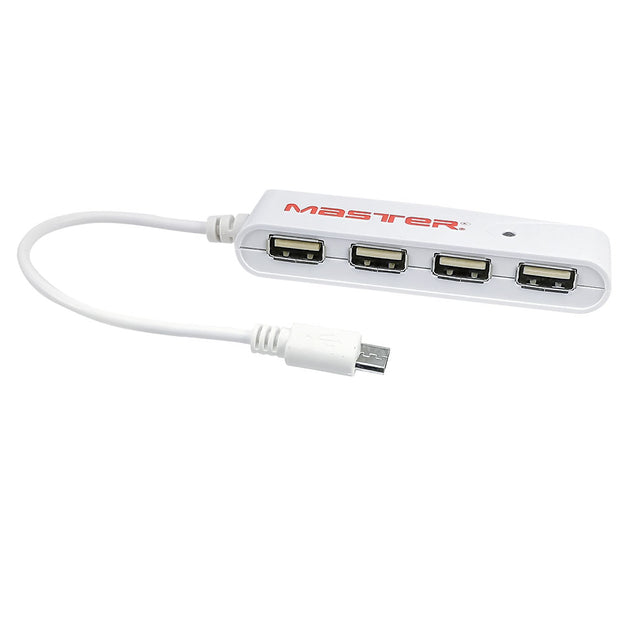 Cable OTG USB 2.0 con 4 Puertos para Celulares y Tablets | MC-OTG