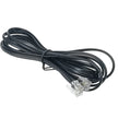Cable telefónico plano de 4 hilos | MC-TELEX2.4BK