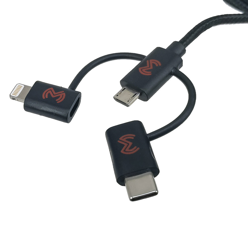 Cable para dispositivos móviles 3 en 1 | MC-USB-3IN1