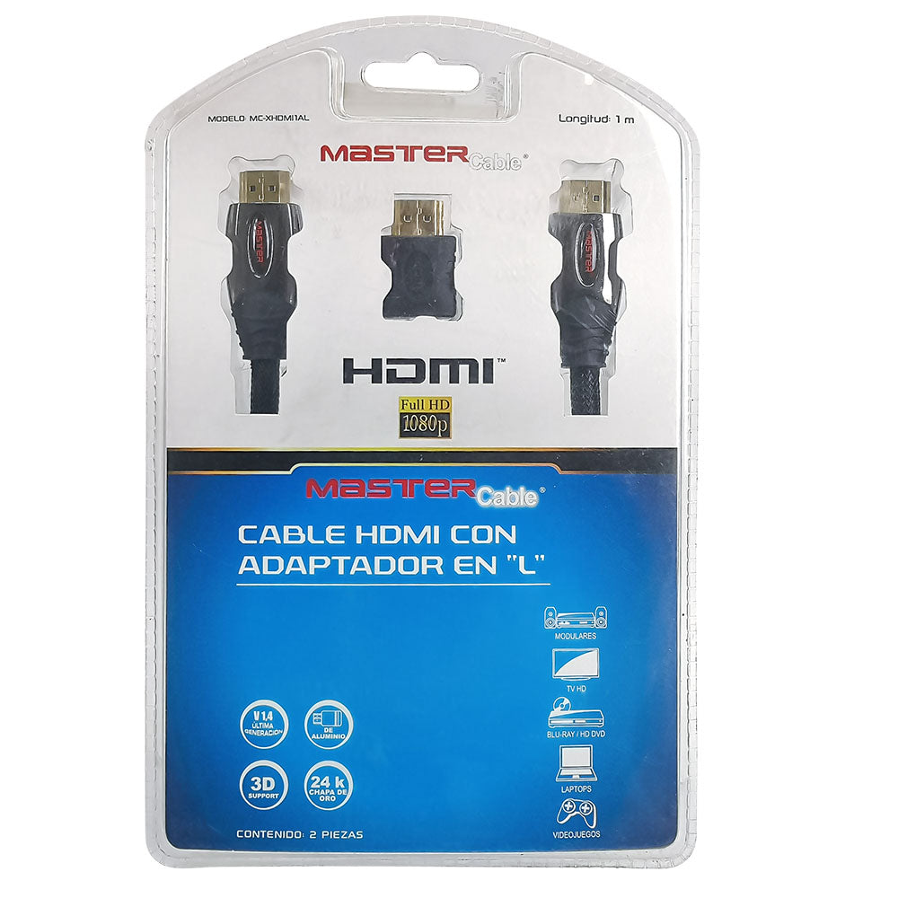 Cable HDMI de alta velocidad v1.4 | MC-XHDMI1AL