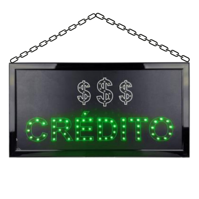 LETRERO DE LEDS - ML-LET-CREDITO