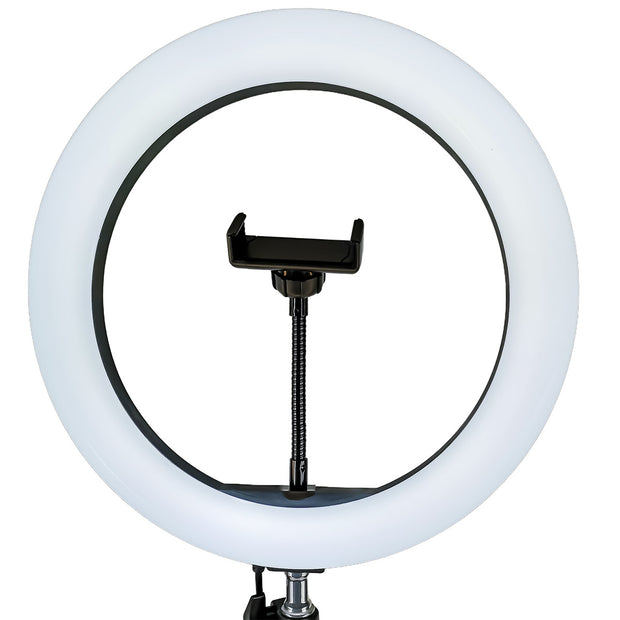 Aro de luz RGB 10" y un soporte para celular | ML-RING10R