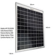 Panel Solar Fotovoltaico Monocromático 20W – Energía Limpia y Portátil | MP-CELDA20W