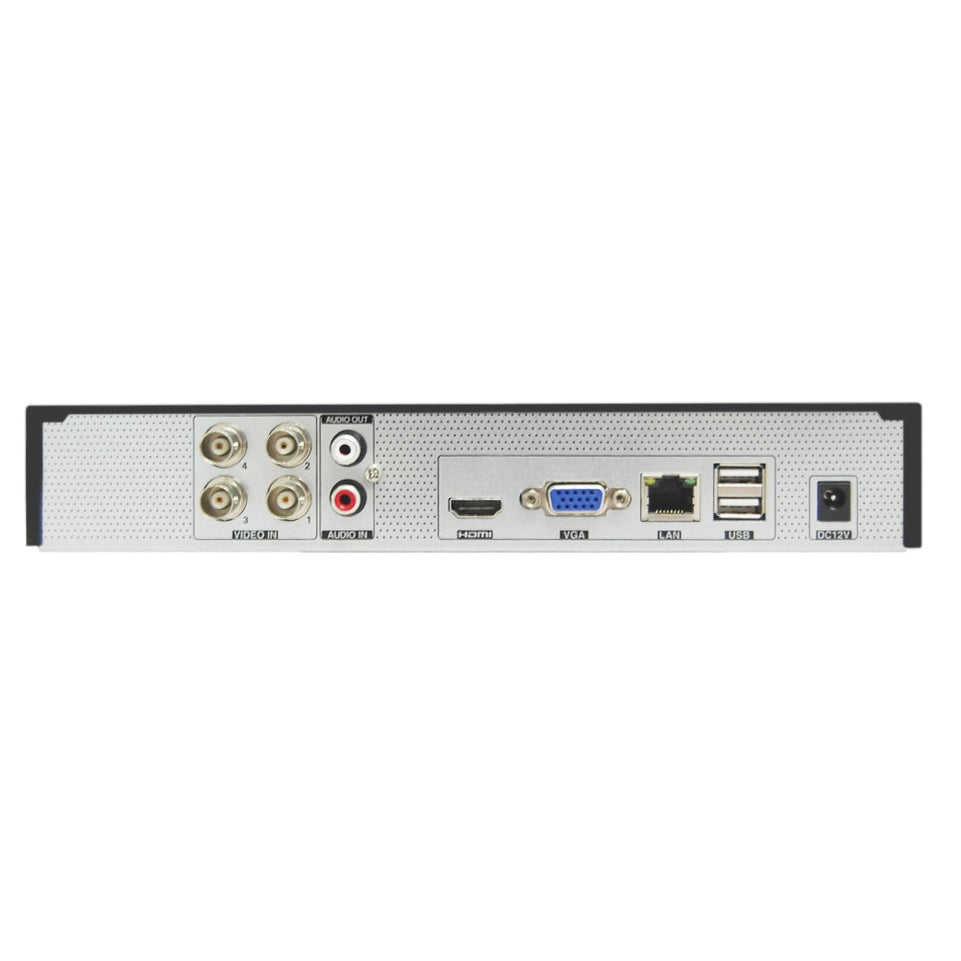 KIT DVR 4 EN 1 AHD DISCO DURO 1 TB - MS-4-1AHDKITN