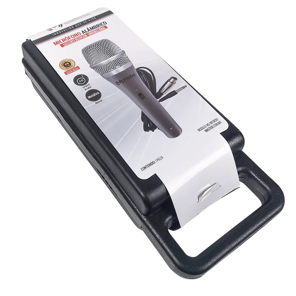 Micrófono alámbrico de mano | MS-MICBOX1