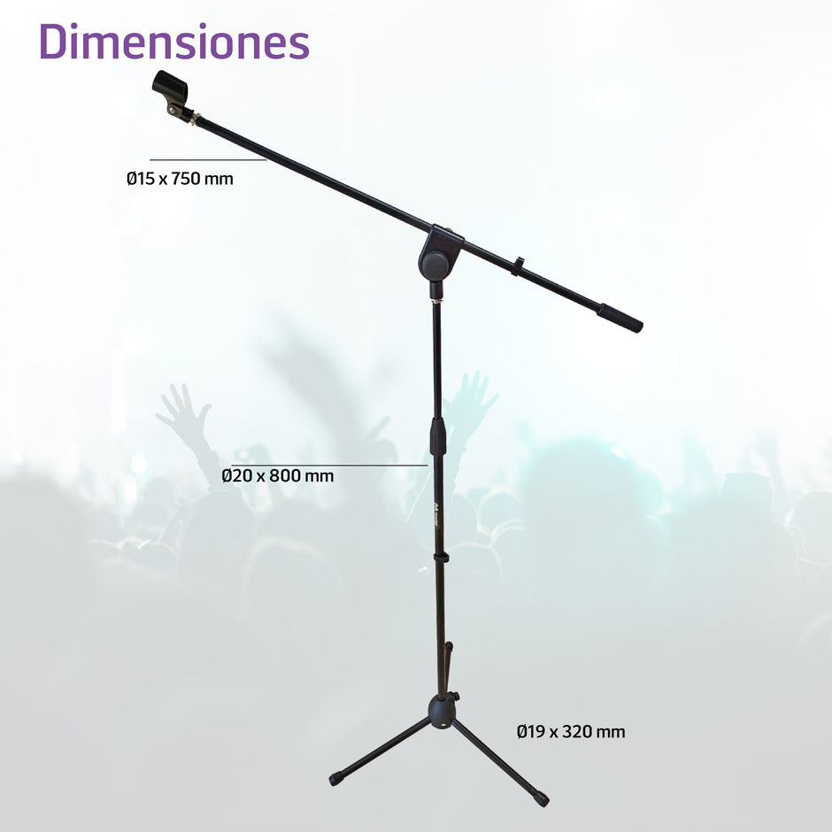 Soporte de pedestal para micrófono | MS-MICSTAND