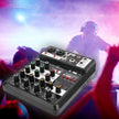 Mezcladora Activa MS-MIXERACTIVE, 4 canales