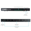 Divisor HDMI 1×8 Master | 4K UHD, HDCP, Plug & Play para 8 pantallas - MV-HDMISP1-8