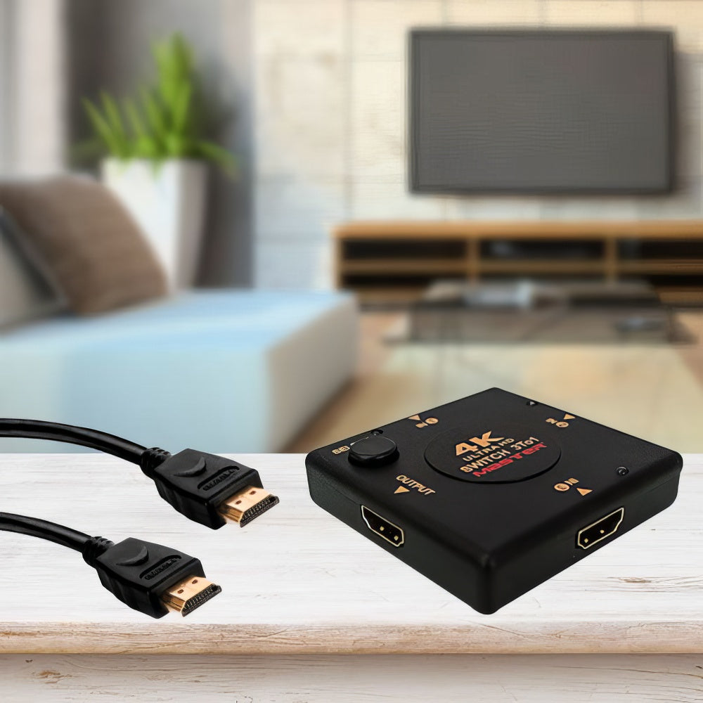 Kit de switch + cable HDMI | MV-HDMISW3-1K
