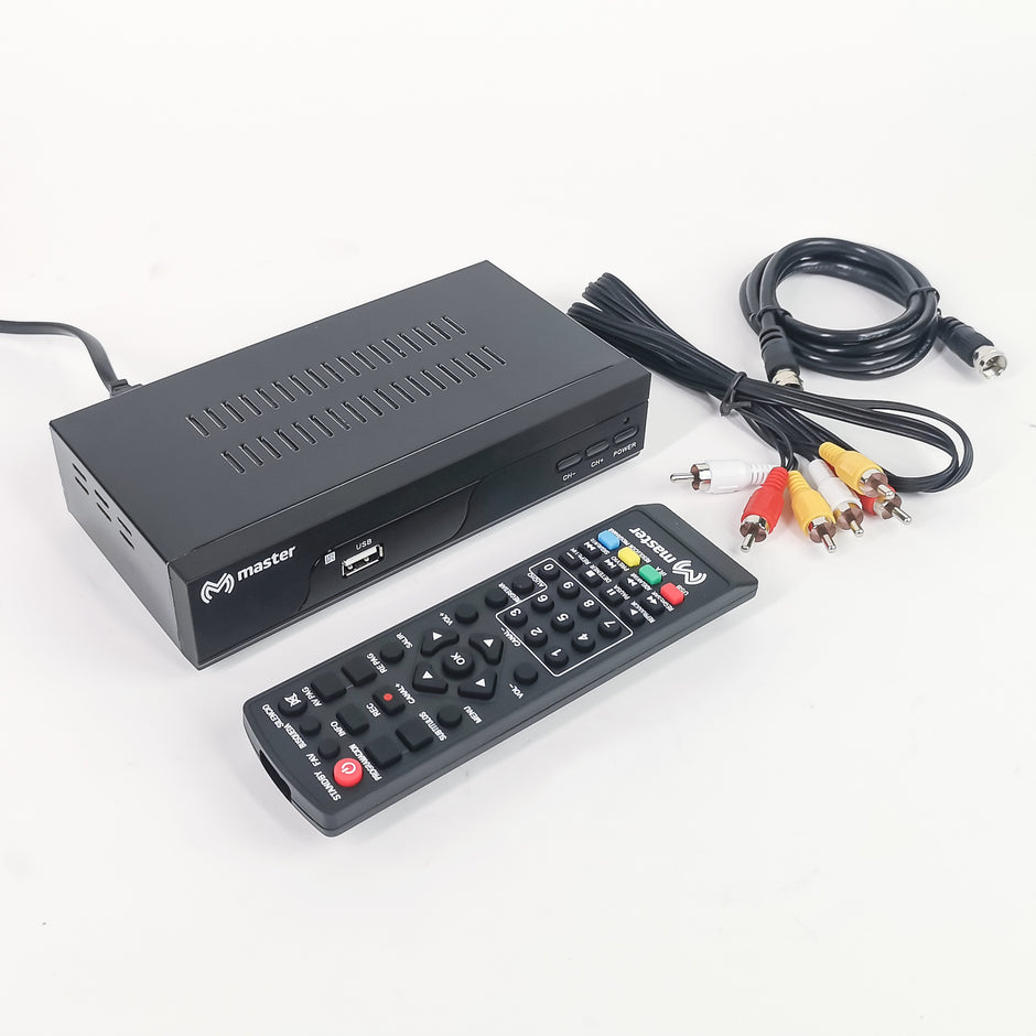 Combo decodificador digital + cargador de baterías