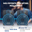 Combo musical soporte de luces para eventos + kit 2 reproductores de audio M1 de 2000W