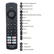 Control Remoto Compatible con Toshiba & Insignia Fire TV | RM-FIRETV