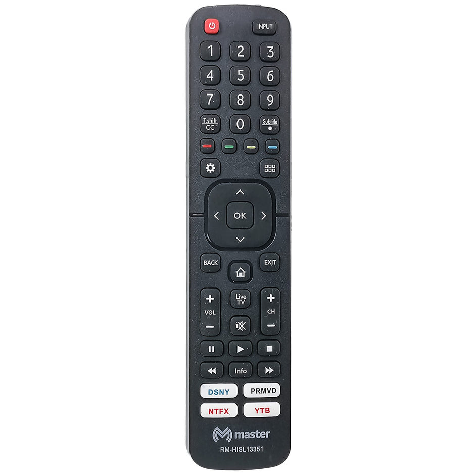 Control Remoto Compatible con TV Hisense | RM-HISL13351