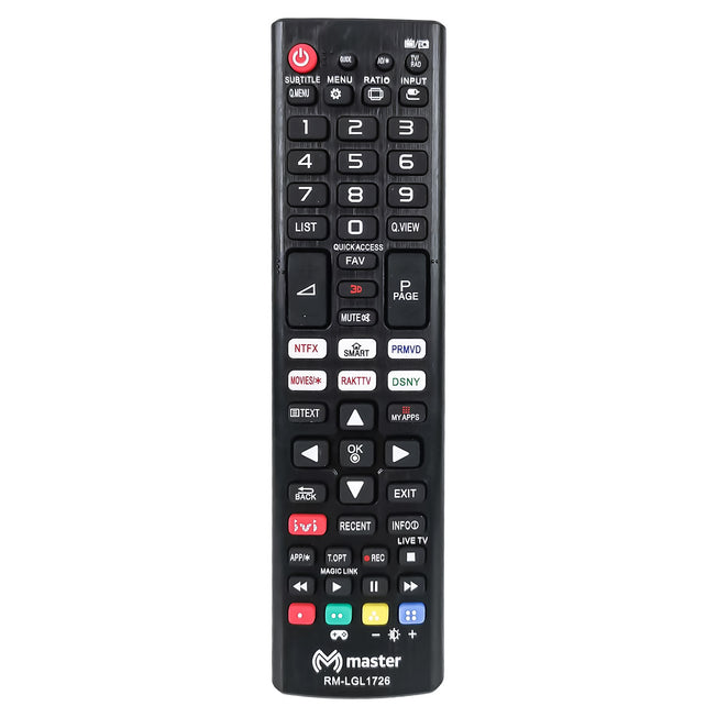 Control Remoto Compatible con TV LG | RM-LGL1726