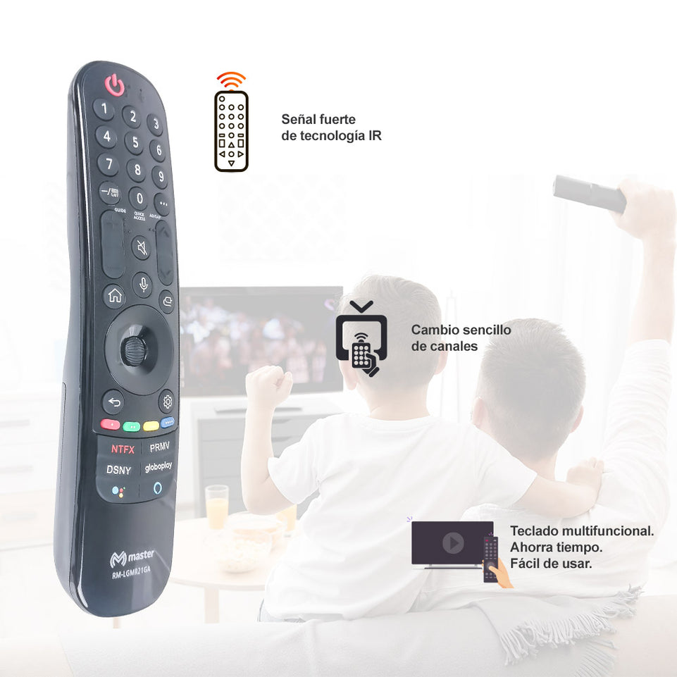 Control Remoto LG MR21 Compatible con Smart TV | RM-LGMR21GA