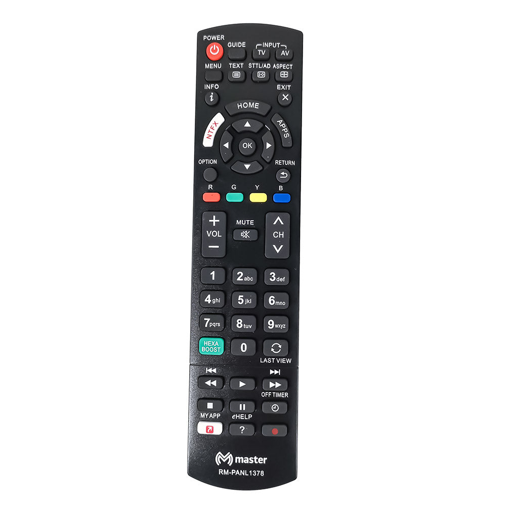 Mando a distancia Universal para TV Panasonic, Compatible con televisores inteligentes | RM-PANL1378